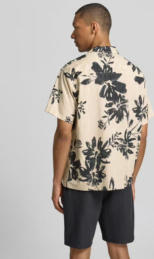 JACK & JONES Premium relaxed fit vrijetijdsoverhemd met reverskraag model 'BLAVENICE'