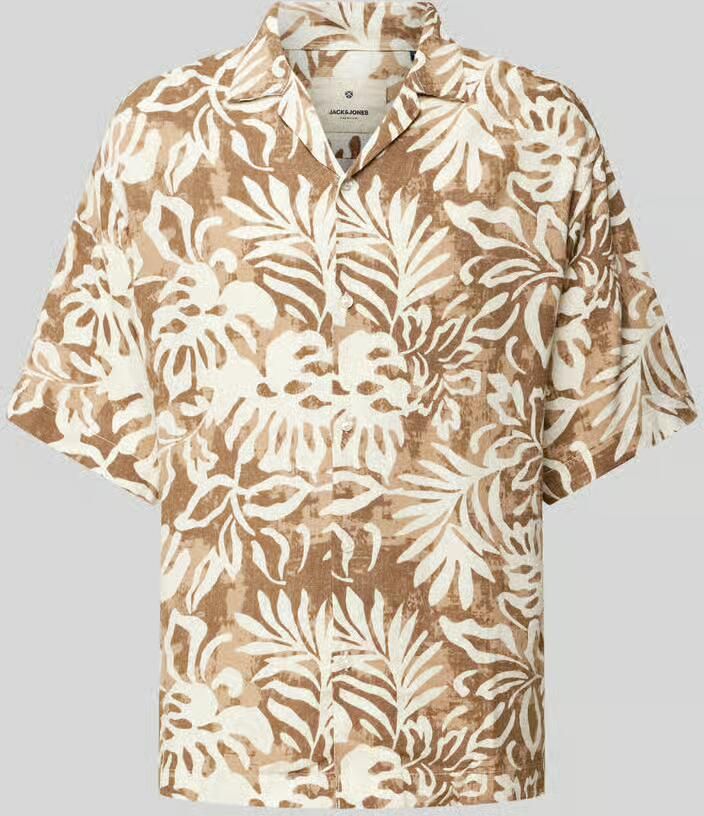 JACK & JONES Premium Relaxed fit vrijetijdsoverhemd met reverskraag model 'BLUREXTON' - Foto 2