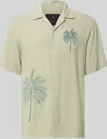 JACK & JONES Premium relaxed fit vrijetijdsoverhemd van viscose met stitchings