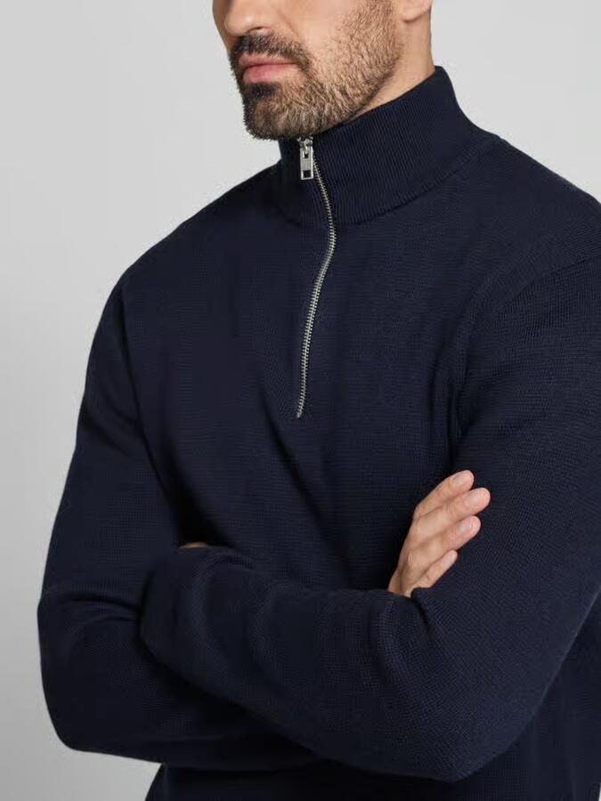 Jack & Jones Premium Schipperstrui met labeldetail model 'BLAMILANO'