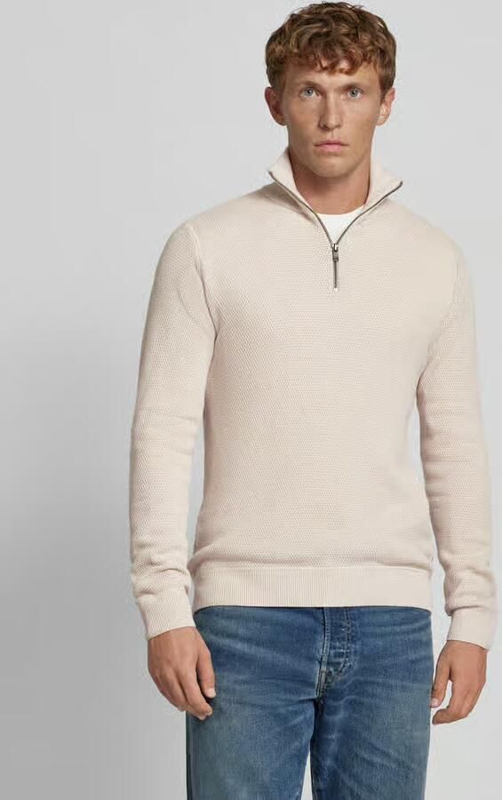 Jack & Jones Premium Gebreide pullover met opstaande kraag model 'BLUCHRISTER' - Foto 2