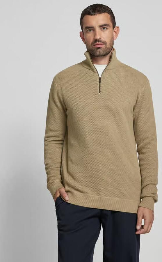 Jack & Jones Premium Gebreide pullover met opstaande kraag model 'BLUCHRISTER' - Foto 4