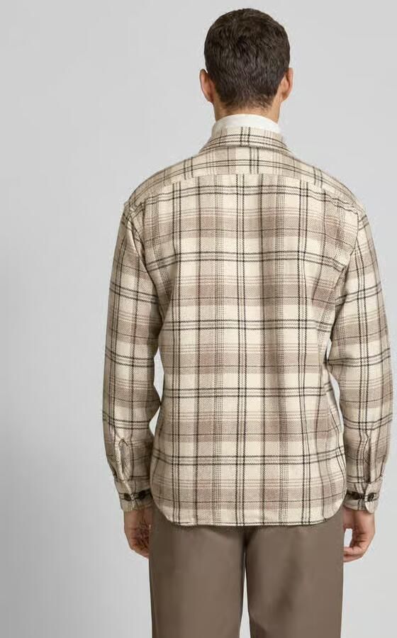 JACK & JONES Premium Slim fit overhemdjack met kentkraag
