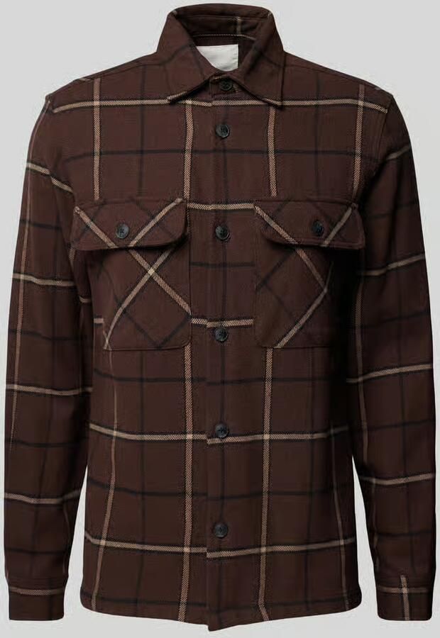 Jack & Jones Premium Slim fit overhemdjack met kentkraag model 'RAYMOND' - Foto 2
