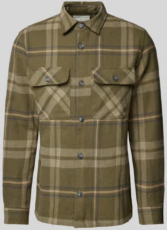 Jack & Jones Premium Slim fit overhemdjack met kentkraag model 'RAYMOND' - Foto 2