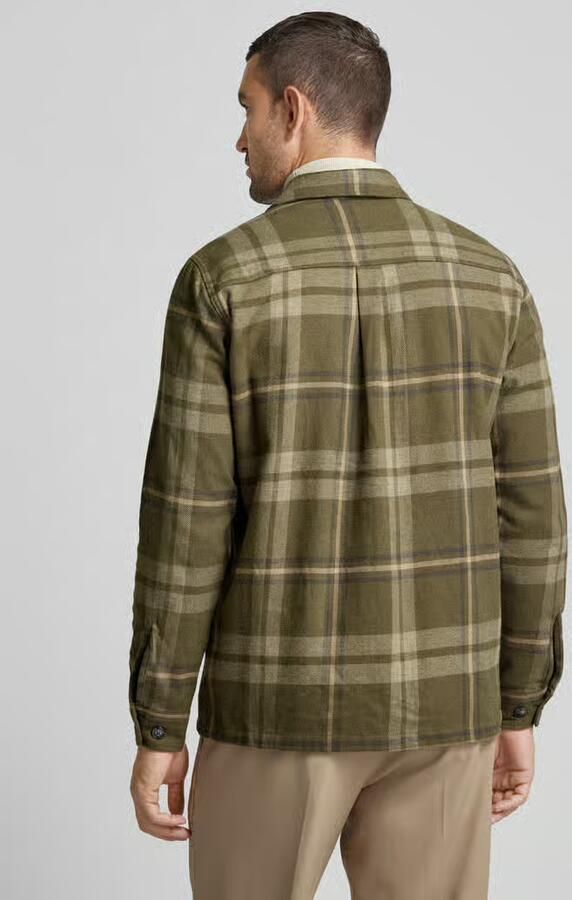 Jack & Jones Premium Slim fit overhemdjack met kentkraag model 'RAYMOND' - Foto 4