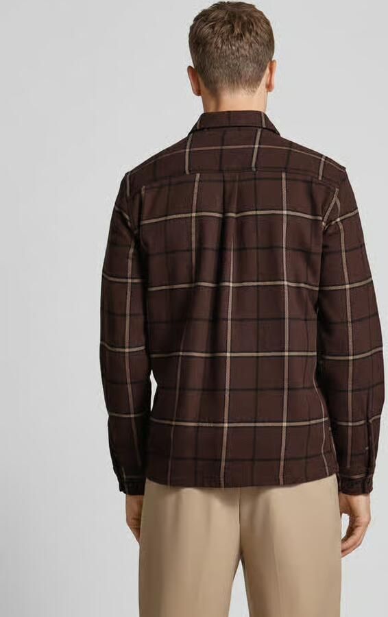 Jack & Jones Premium Slim fit overhemdjack met kentkraag model 'RAYMOND' - Foto 3