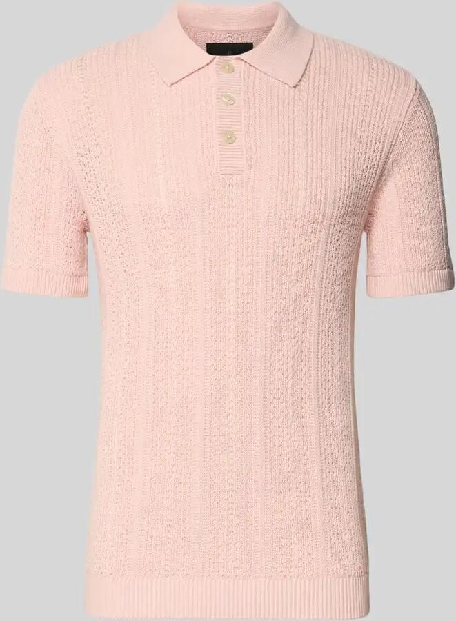 JACK & JONES Premium Slim fit poloshirt met knoopsluiting - Foto 2