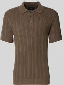 JACK & JONES Premium Slim fit poloshirt met knoopsluiting