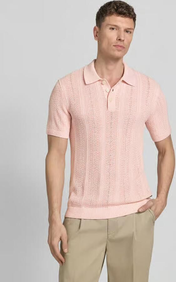 JACK & JONES Premium Slim fit poloshirt met knoopsluiting - Foto 4