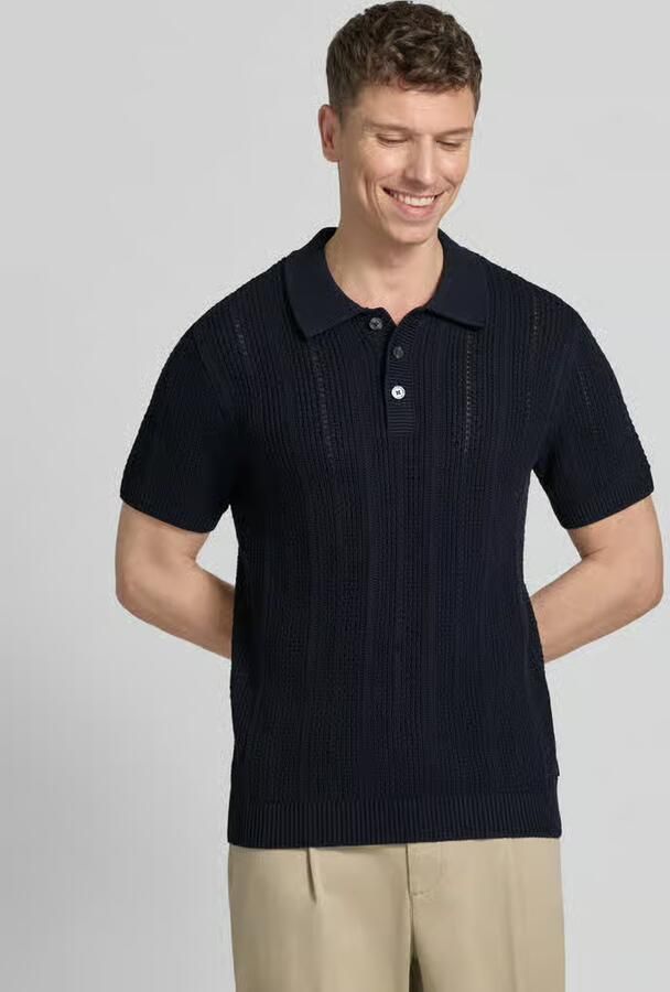 JACK & JONES Premium Slim fit poloshirt met knoopsluiting - Foto 2
