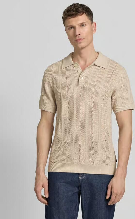 JACK & JONES Premium Slim fit poloshirt met knoopsluiting - Foto 4
