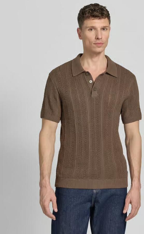 JACK & JONES Premium Slim fit poloshirt met knoopsluiting - Foto 2