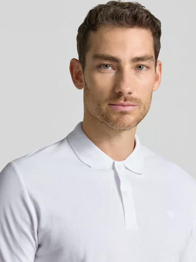 JACK & JONES Premium slim fit poloshirt met stitching