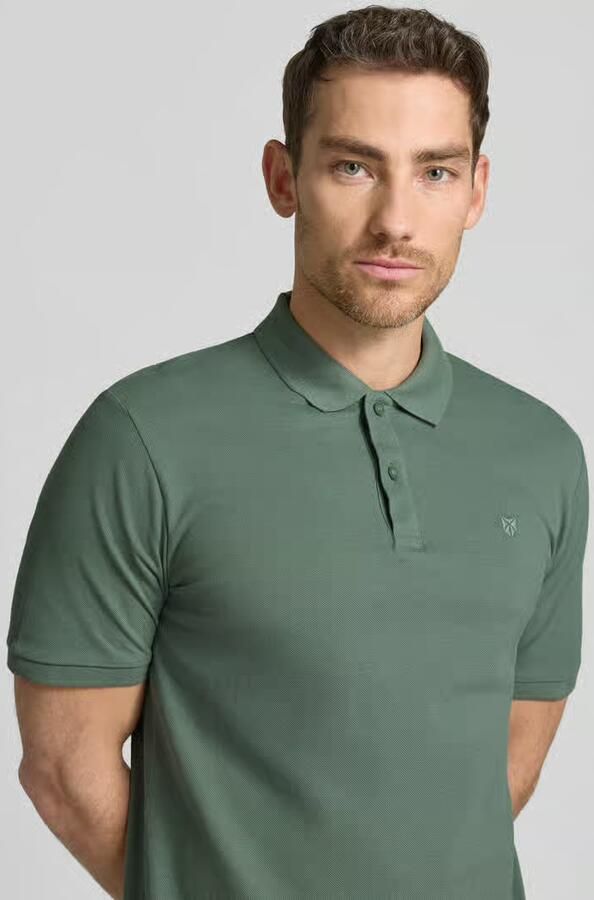 JACK & JONES Premium slim fit poloshirt met stitching