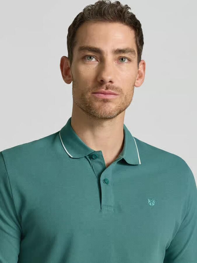 JACK & JONES Premium slim fit poloshirt met stitching - Foto 4