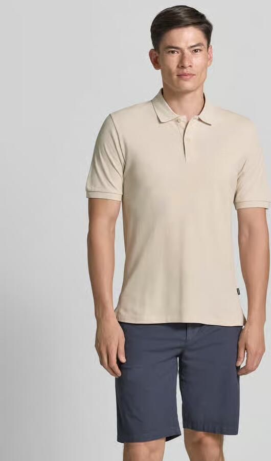 JACK & JONES Premium slim fit poloshirt met stitching