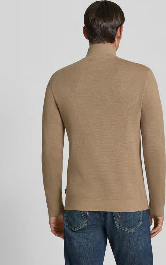 JACK & JONES Premium Slim fit pullover van 100% katoen model 'MILANO' - Foto 9