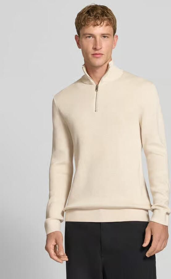 JACK & JONES Premium Slim fit pullover van 100% katoen model 'MILANO' - Foto 10