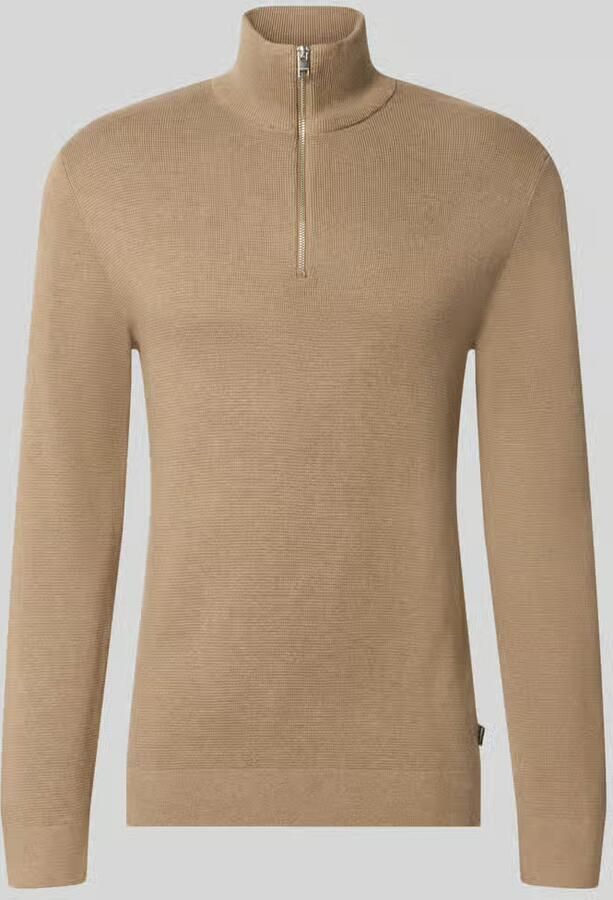 JACK & JONES Premium Slim fit pullover van 100% katoen model 'MILANO' - Foto 8