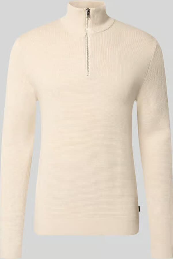 JACK & JONES Premium Slim fit pullover van 100% katoen model 'MILANO' - Foto 8