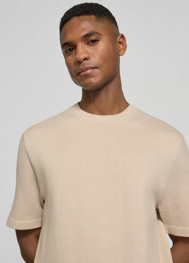 JACK & JONES Premium T-shirt met labeldetail model 'MILANO'