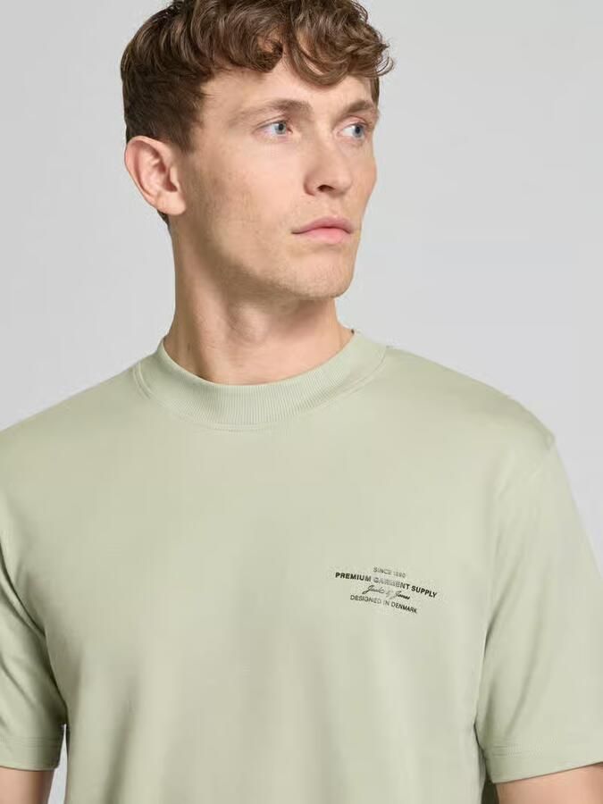 Jack & Jones Shirt met ronde hals JPRBLACHAD BRANDING SS CREW NECK TEE SN