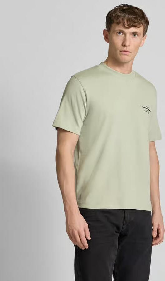 Jack & Jones Shirt met ronde hals JPRBLACHAD BRANDING SS CREW NECK TEE SN - Foto 5