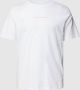 JACK & JONES PREMIUM regular fit T-shirt JPRBLAPALM met backprint wit - Thumbnail 2