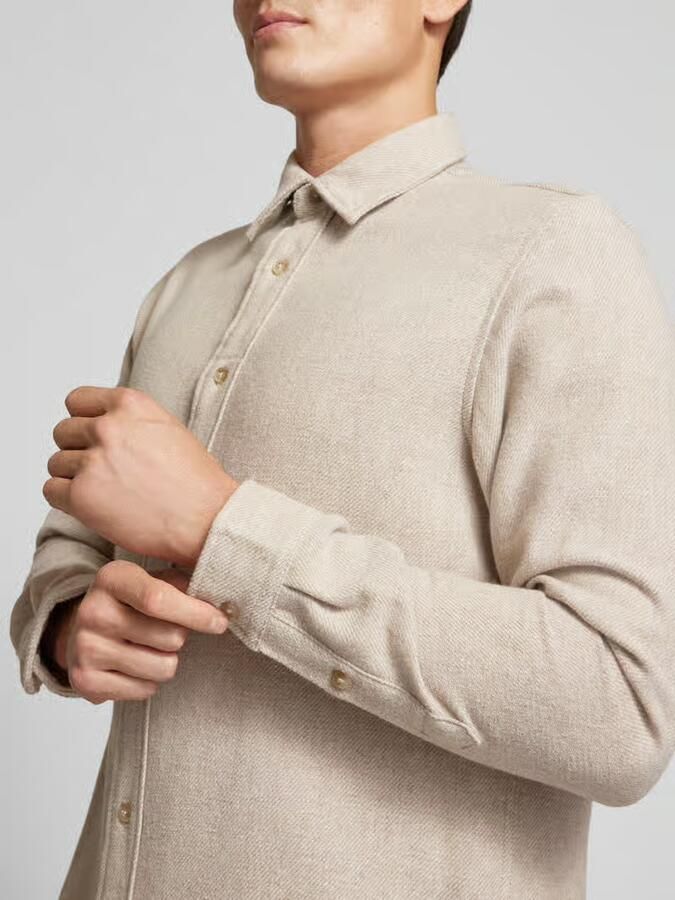 Jack & Jones Premium Vrijetijdsoverhemd met kentkraag model 'REGENT'