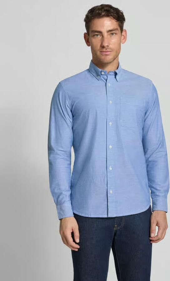 Jack & Jones Premium Slim fit vrijetijdsoverhemd met borstzak model 'BROOK OXFORD' - Foto 15