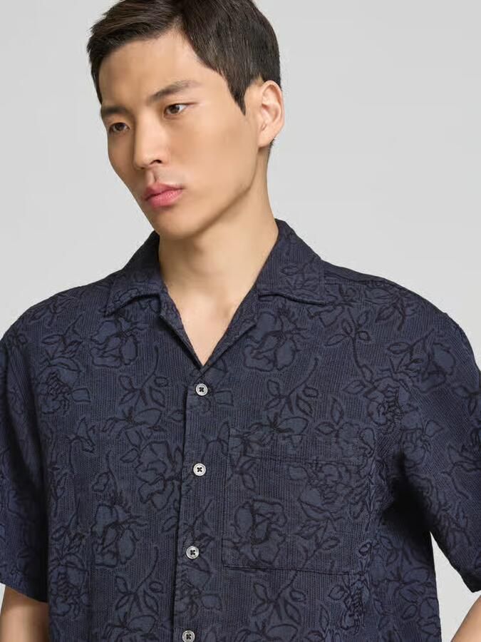 JACK & JONES Premium Vrijetijdsoverhemd met knoopsluiting model 'AARON'