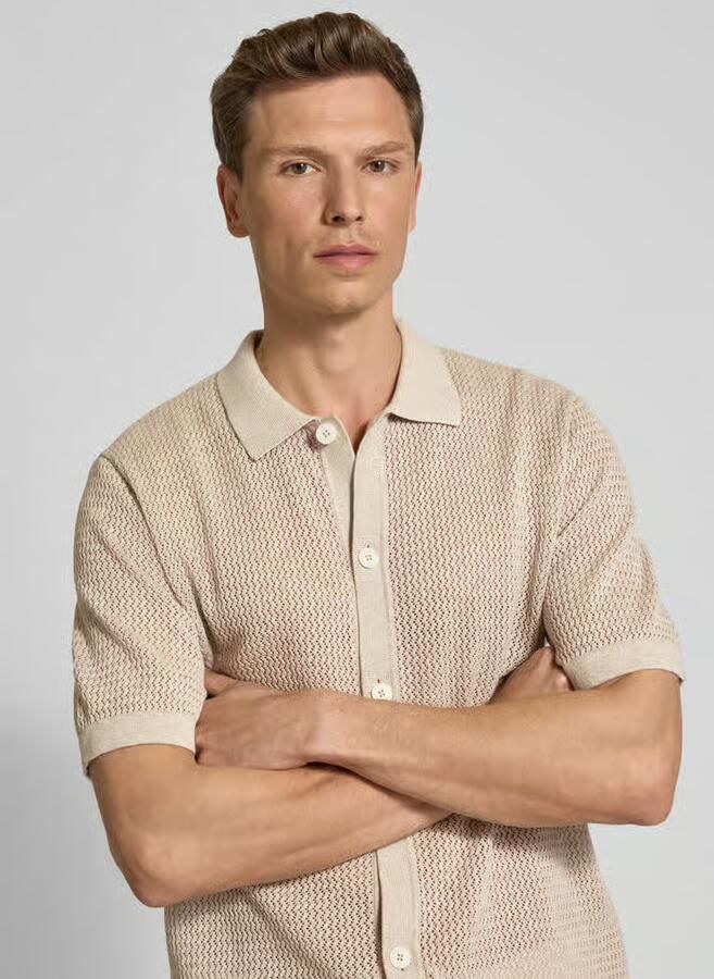 JACK & JONES Premium Vrijetijdsoverhemd met knoopsluiting model 'AARTO'