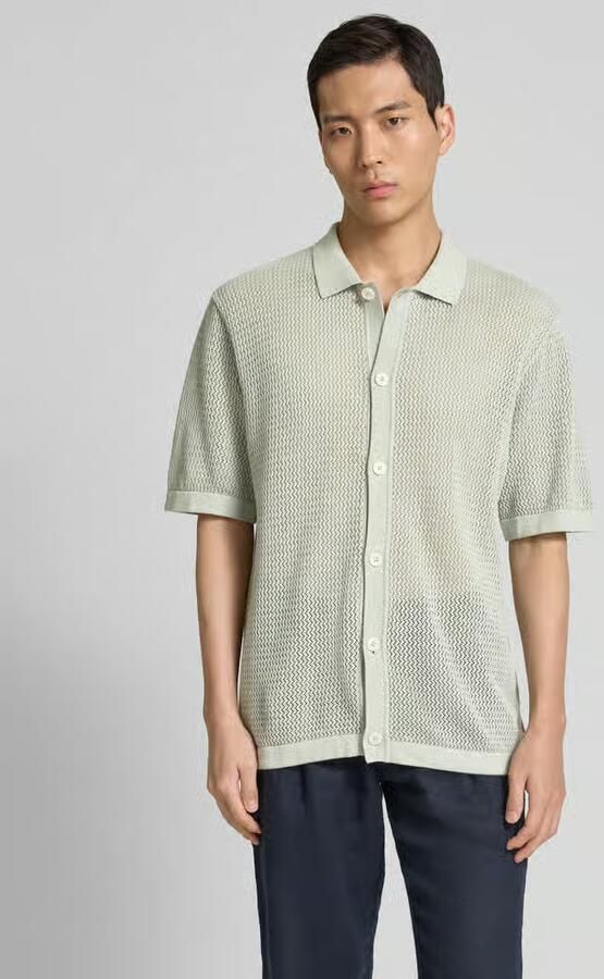 JACK & JONES Premium Vrijetijdsoverhemd met knoopsluiting model 'AARTO' - Foto 3