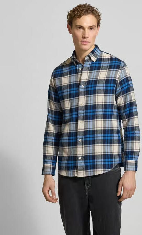 Jack & Jones Premium Vrijetijdsoverhemd met knoopsluiting model 'LUBARKLEY' - Foto 2