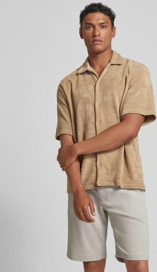 JACK & JONES Premium Vrijetijdsoverhemd met reverskraag model 'TERRY' - Foto 4