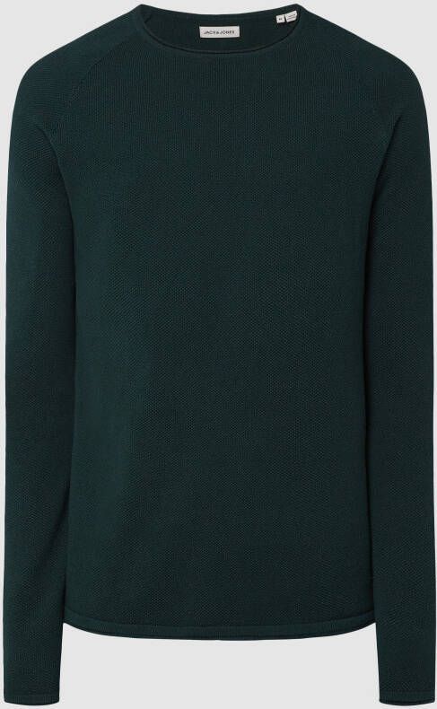 Jack & jones Gebreide pullover met labelpatch model 'HILL' - Foto 2