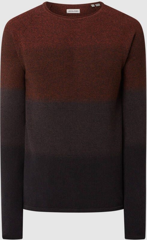 Jack & jones Gebreide pullover met labelpatch model 'HILL' - Foto 2