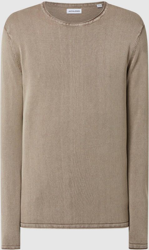 Jack & jones Shirt met lange mouwen en ronde hals model 'ELEO'