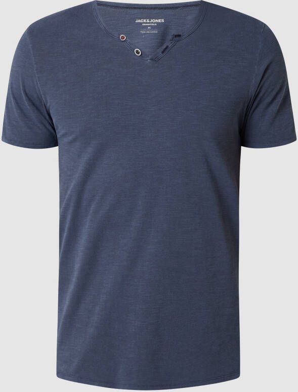 jack & jones Serafinoshirt in washed-out-look model 'Split'
