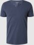 Jack & jones Blauw Marl Katoenen T-shirt met Korte Mouwen Blue Heren - Thumbnail 2