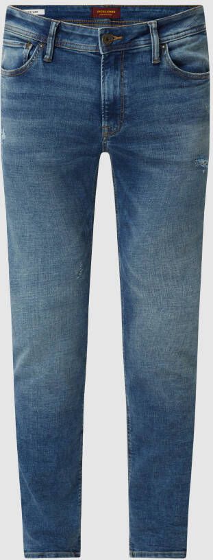 Jack & jones Slim-Fit Vaquero Jeans voor Heren Blue Heren