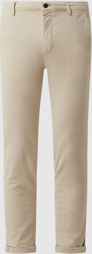 jack & jones Slim fit chino met stretch model 'Marco'