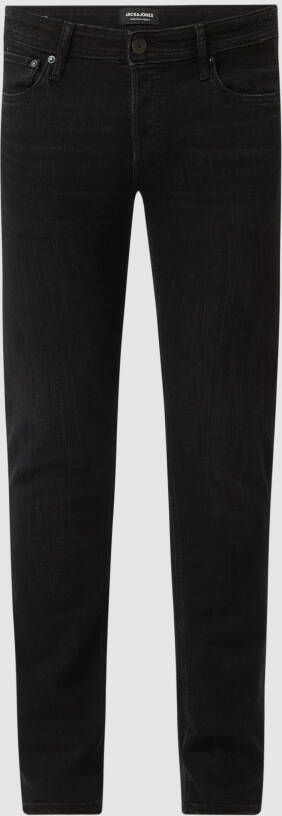 Jack & jones Klassieke Slim Fit Tapered Leg Jeans Black Heren