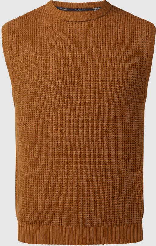 Jack & jones Spencer met gestructureerd breipatroon model 'Nick'