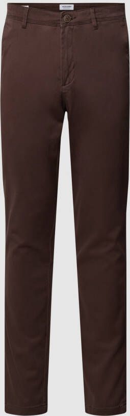 Jack & jones Stoffen broek met Franse steekzakken model 'MARCO'