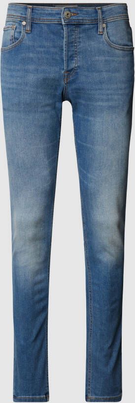 jack & jones Stone-washed low rise slim fit jeans