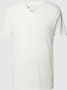 Jack & jones Crème Flamed Katoen Henley T-Shirt Beige Heren - Thumbnail 2