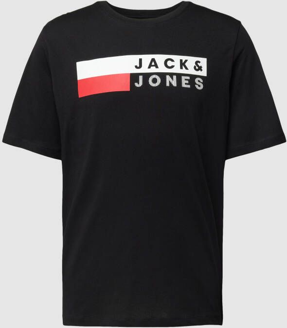 jack & jones T-shirt van katoen model 'Corp'