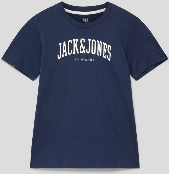 Jack & jones T-shirt met labelprint model 'EJOSH'